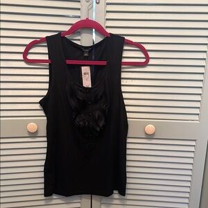 BNWT Ann Taylor size Small Black Sleeveless Top